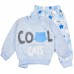 Комплект Cool Cats (кофта, штаны) 377 голубой