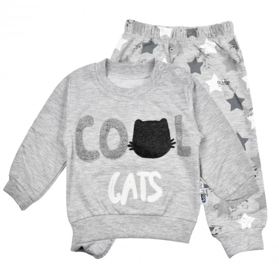 Комплект Cool Cats (кофта, штаны) 377 серый