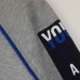 Кофта спортивная Young 38528 на флисе серая