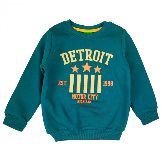 Толстовка Almi 17223 Detroit зеленая