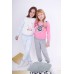 Пижама флисовая 9102-3 тучки Пижама флисовая 9102-3 тучки
