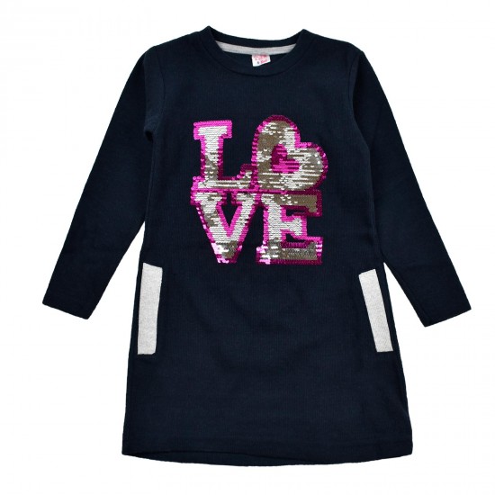 Платье Love 655 черное