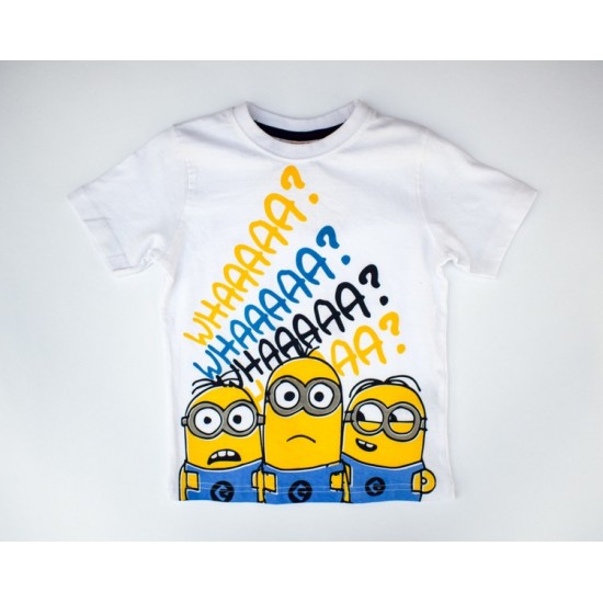 Футболка  Despicable Me 656 c принтом белая