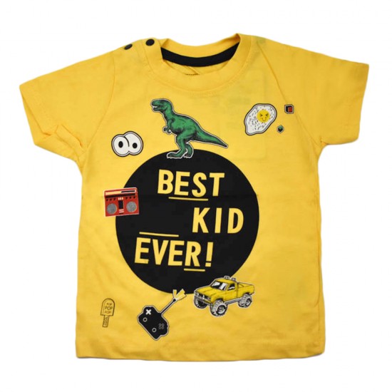 Футболка желтая 9074 Best