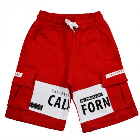 Шорты California 12103 красные